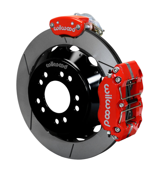 Wilwood kit rear FFR DPR/MC4 IRS 8.8 t-bird 12.88X.81 GT W/LINES red - product image