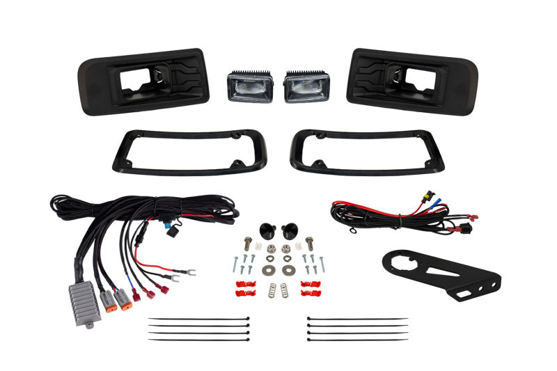 Diode Dynamics 25-27 Ford Maverick Elite Series Add-On Fog Lamp Kit - White - product image