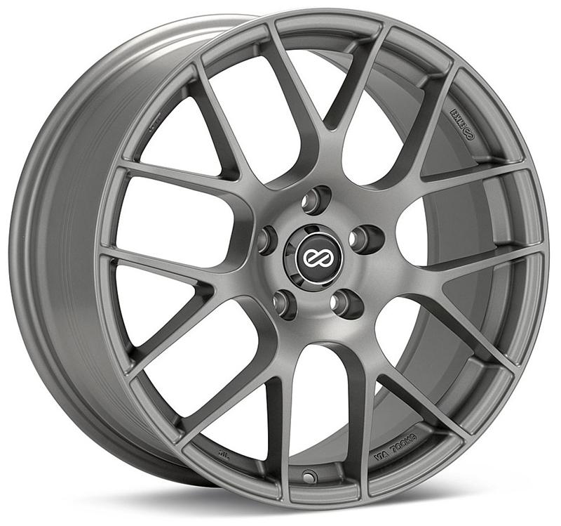 Enkei Raijin 18x8 5x120 32mm Offset 72.6mm Bore Black Wheel (MOQ 40) - product image