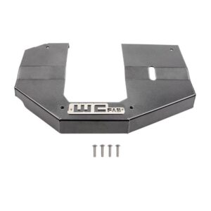 Wehrli 10-24 Cummins Fabricated Aluminum Engine Cover - Flat Black
