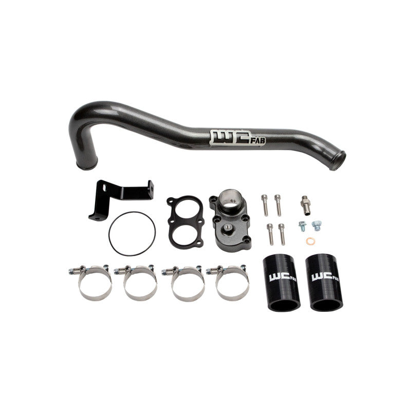 Wehrli 06-10 GM Duramax LBZ/LMM Thermostat Housing Kit - Cat Yellow - product image