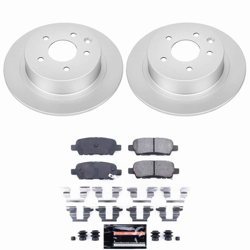 Power Stop 02-06 Nissan Altima Rear Z23 Coated Brake Kit - product image