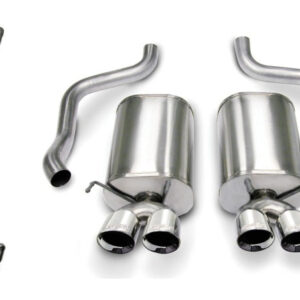 Corsa 07-08 Corvette 2.5in. Sport Series Cat-Back Dual Rear Exit with Twin 3.5in. Polished Tips - product image