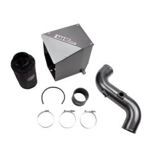 Wehrli 11-16 Chevrolet 6.6L LML Duramax Driver Side 3in Intercooler Pipe - Semi Gloss Black - product image