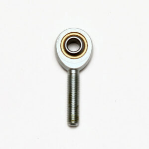 Wilwood bearing rod end male 1/4 ball ID 1/4-28 X1.00 ext. thd 3/8 width ptfe insert
