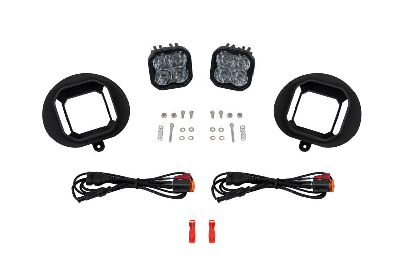 Diode Dynamics 02-08 Dodge Ram 1500/2500/3500/ Durango SS3 LED Foxbeam Fog Light Kit - product image