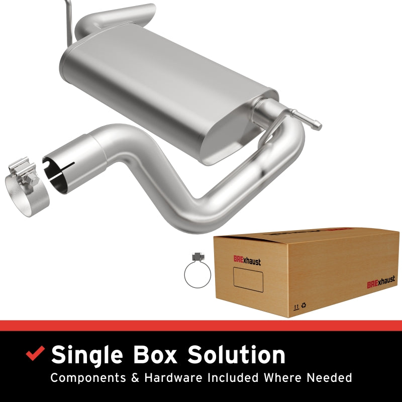 BRExhaust 18-25 Jeep Wrangler 2.0L Direct-Fit Replacement Rear Muffler Kit - product image