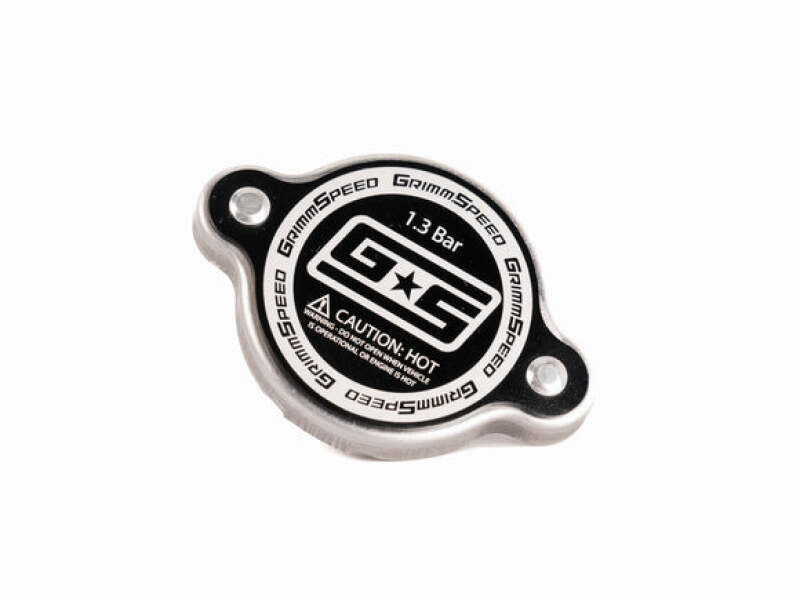 GrimmSpeed Subaru 1.3 Bar Radiator Cap - Black - product image
