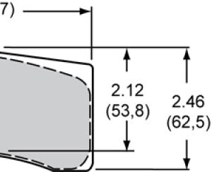 Wilwood pad 9728J ip polymatrix axle set - product image