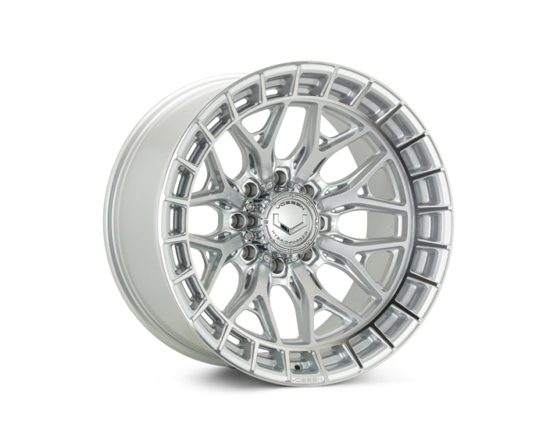 Vossen HFX-1 20x9 - 8x180 - ET0 - Deep Face - 124.3 - Silver Polished Wheel - product image
