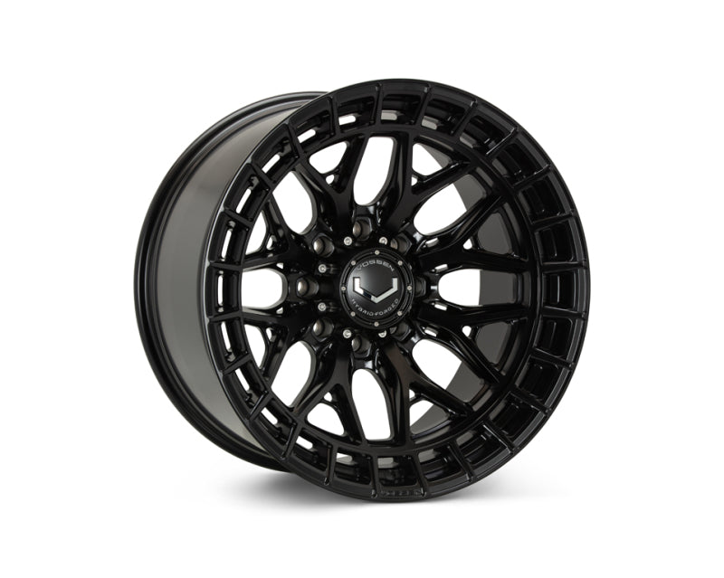 Vossen HFX-1 20x9 - 8x180 - ET0 - Deep Face - 124.3 - Satin Black Wheel - product image