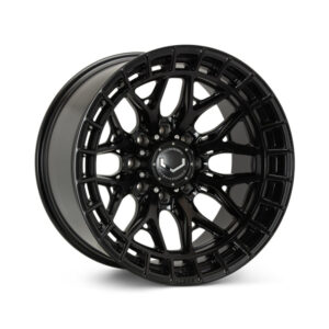 Vossen HFX-1 20x10 - 8x170 - ET18 - Super Deep Face - 125.1 - Satin Black Wheel