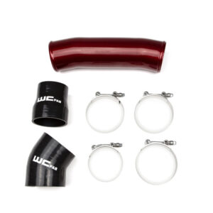 Wehrli 98.5-02 Cummins 5.9L Passenger Side 3.5in Intercooler Pipe - Fine Texture Black
