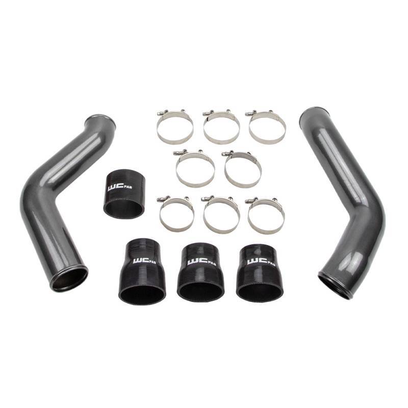 Wehrli 19-24 Cummins 6.7L High Flow Intake Bundle Kit Stage 1 - Sparkle Bomber Orange - product image