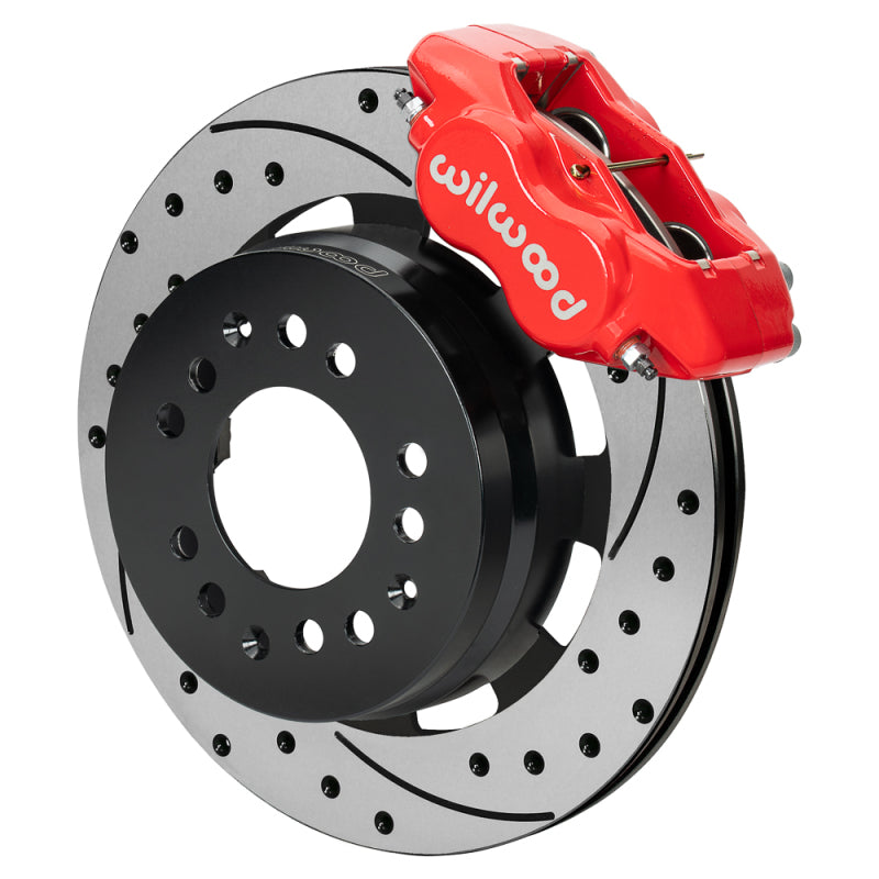 Wilwood kit front FDLI wwe 2IN. drop alum pro spindle 12.19 rotor SRP red - product image