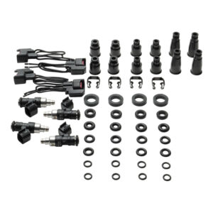 DeatschWerks Universal 4 Cylinder Import Injector Kit - Set of Four 550cc Injectors
