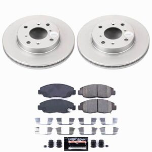 Power Stop 98-99 Acura CL Front Z23 Coated Brake Kit