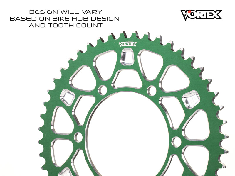 Vortex Racing V4 38 Tooth 520 Rear Sprocket - Green - product image