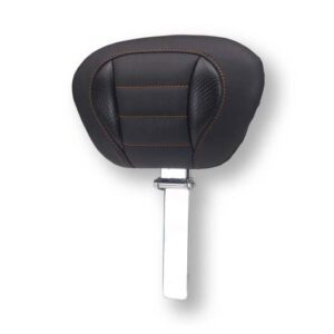 Mustang 23-26 Harley CVO Road Glide, Street Glide, Deluxe ST Driver Backrest Blk w/ M Org Thread