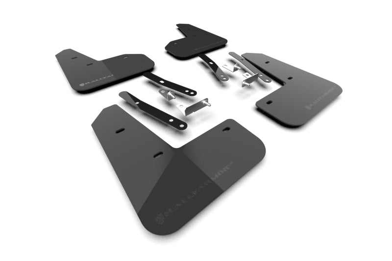 Rally Armor 2027 Kia EV5 Black Mud Flap - Metallic Black Logo - product image