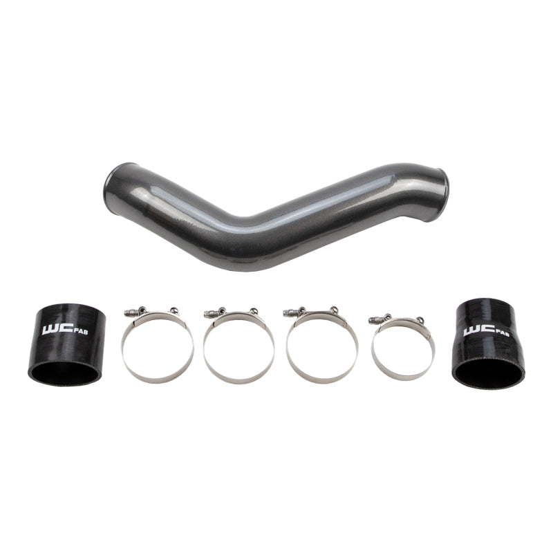 Wehrli 19-24 Cummins 6.7L Driver Side 3.5in Intercooler Pipe - Chevy Orange - product image