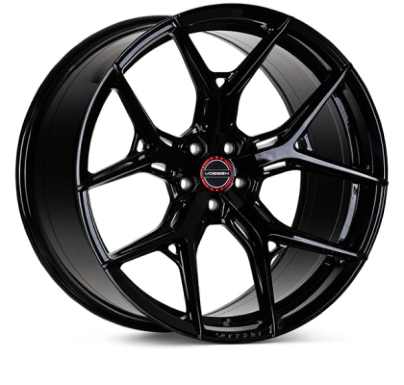 Vossen HF5 - 19x10 - ET28 - 5x114.3 - 64.1 - DEEP - GB - Gloss Black Wheel - product image