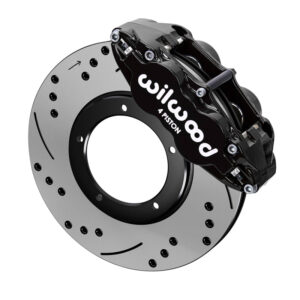 Wilwood kit front FNSL4R PORS 911 1984- 89 3.5 MT 11.10X.95 rotor SRP black W/LINES