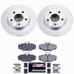 Power Stop 93-05 Ford Taurus Rear Z23 Coated Brake Kit