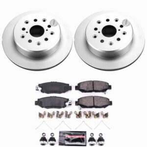 Power Stop 93-97 Lexus GS300 Rear Z23 Coated Brake Kit