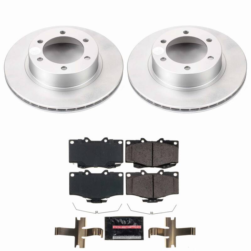 Power Stop 95-02 Toyota 4Runner Front Z23 Coated Brake Kit - product image