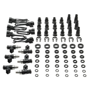 DeatschWerks Universal 6 Cylinder Import Injector Kit - Set of Six 2400cc Injectors - product image