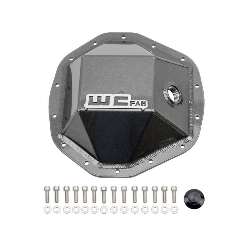Wehrli 20-26 GM Duramax/19-24 Cummins Rear Axle Differential Cover - Bengal Silver - product image