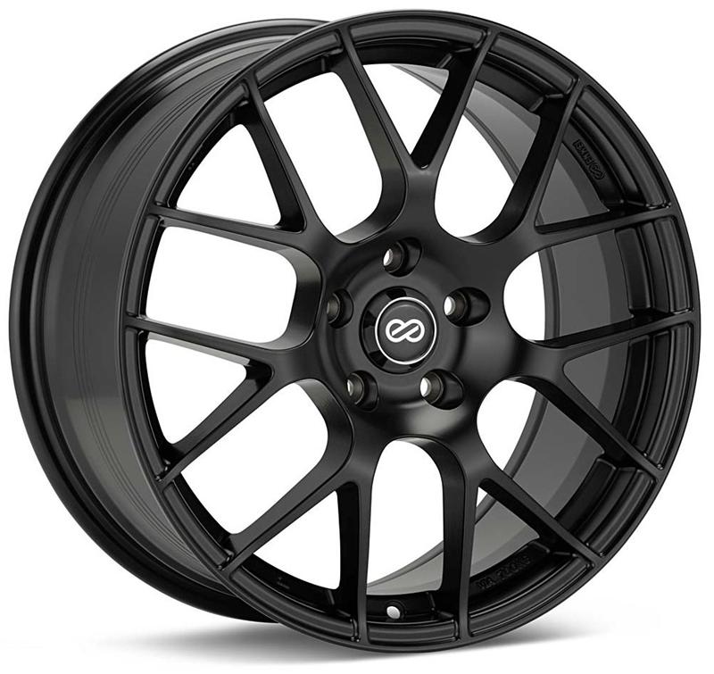 Enkei Raijin 18x8 5x120 32mm Offset 72.6mm Bore Black Wheel (MOQ 40) - product image
