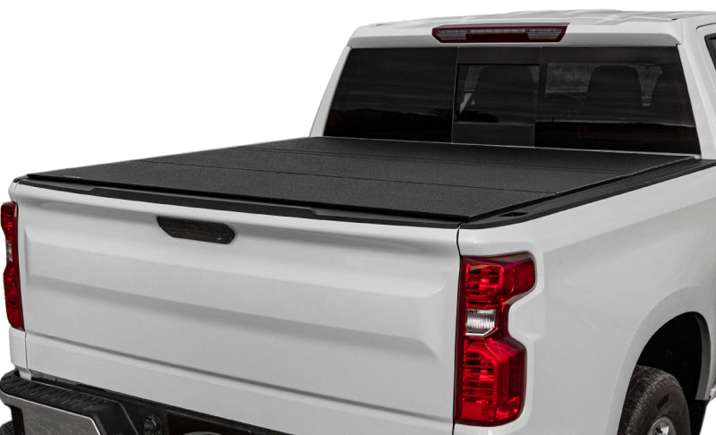 Access 2022+ Toyota Tundra 5ft 6in Bed LOMAX Tri-Fold Cover - Urethane FRP - product image