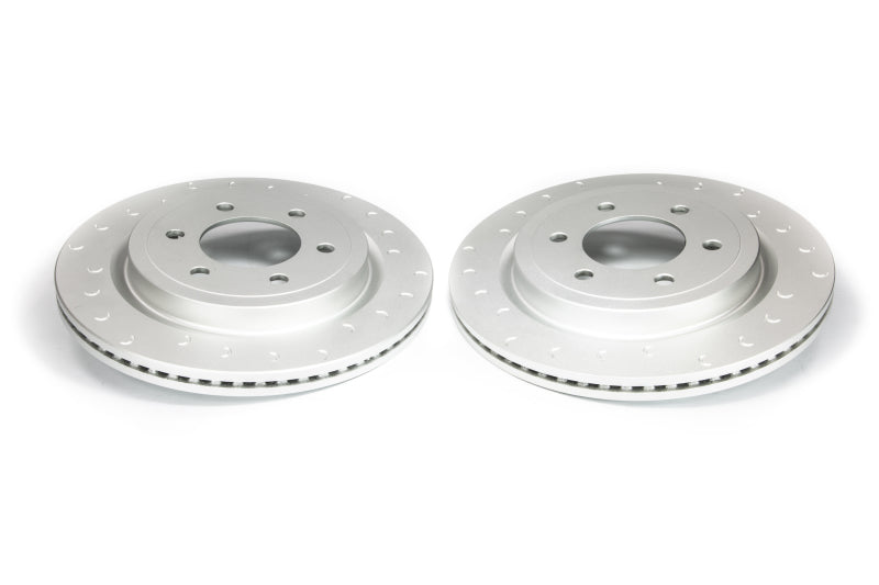 Alcon 2010+ Ford F-150 336x24mm Slotted Rotor Kit w/ Electric Park Brake - Rear - product image