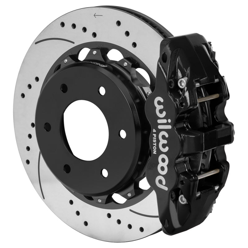 Wilwood kit rear DISC/DRUM AERO4 C10/K10 1963-87/K5 blazer 1969-91 6LUG 2.46 14.0 drl rd - product image