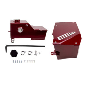 Wehrli 17-24 6.7L Power Stroke Coolant Tank and Battery Box Kit - Flat Black - product image