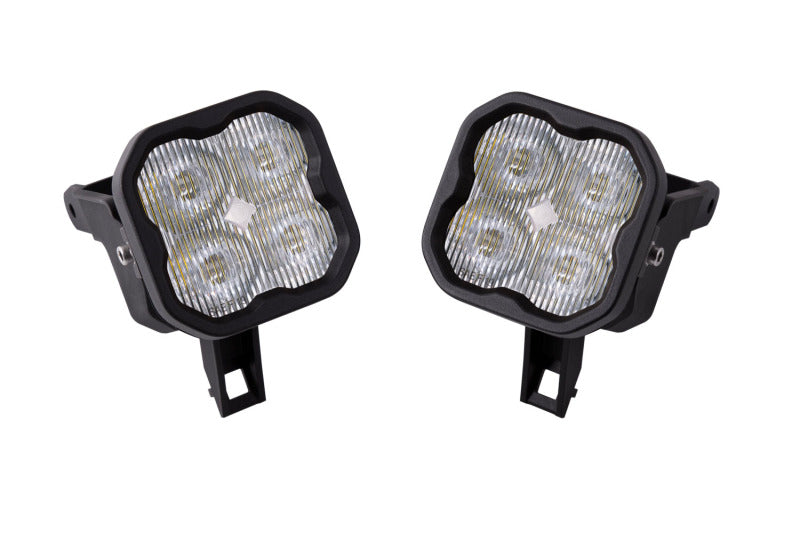 Diode Dynamics 99-10 Ford Excursion/F-250/F-350/F-450/F-550 Super Duty/Ranger SS3 LED Fog Light Kit - product image
