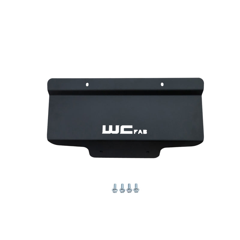 Wehrli 20-26 GM Duramax 6.6L Lower Splash Shield Kit - WCFab Red - product image