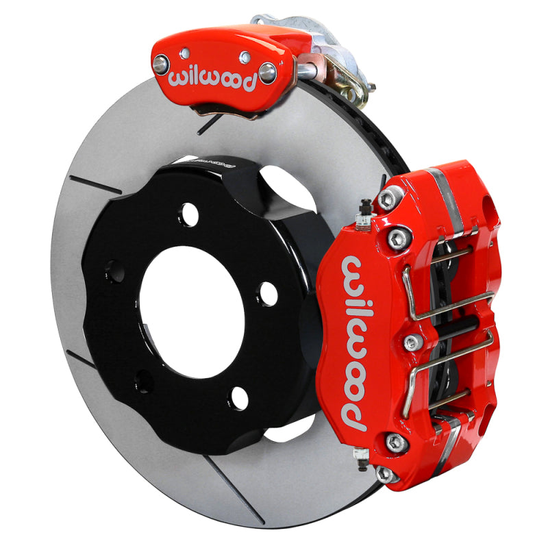 Wilwood kit rear FFR DPR/MC4 IRS 8.8 t-bird 11.00X.81 GT W/LINES red - product image