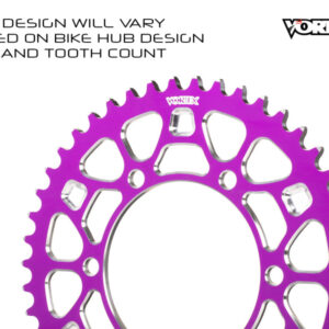 Vortex Racing V4 45 Tooth 530 Rear Sprocket - Purple