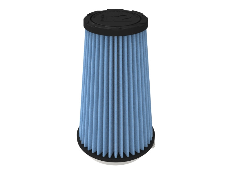 aFe POWER Universal Clamp-On Air Filter w/ D2 Dura-Dry Media - 3-1/2in F x 5in B x 3-1/2in T x 8in H - product image