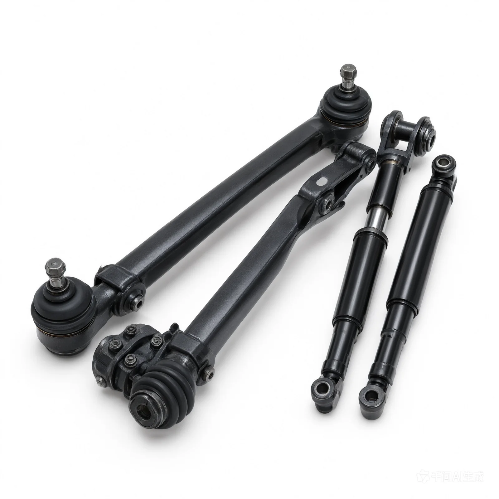 Zone Offroad 19-24 Ram 3500 6.5in Radius Arm - w/ Overload - 6-Bolt T-Case - Nitro Shocks