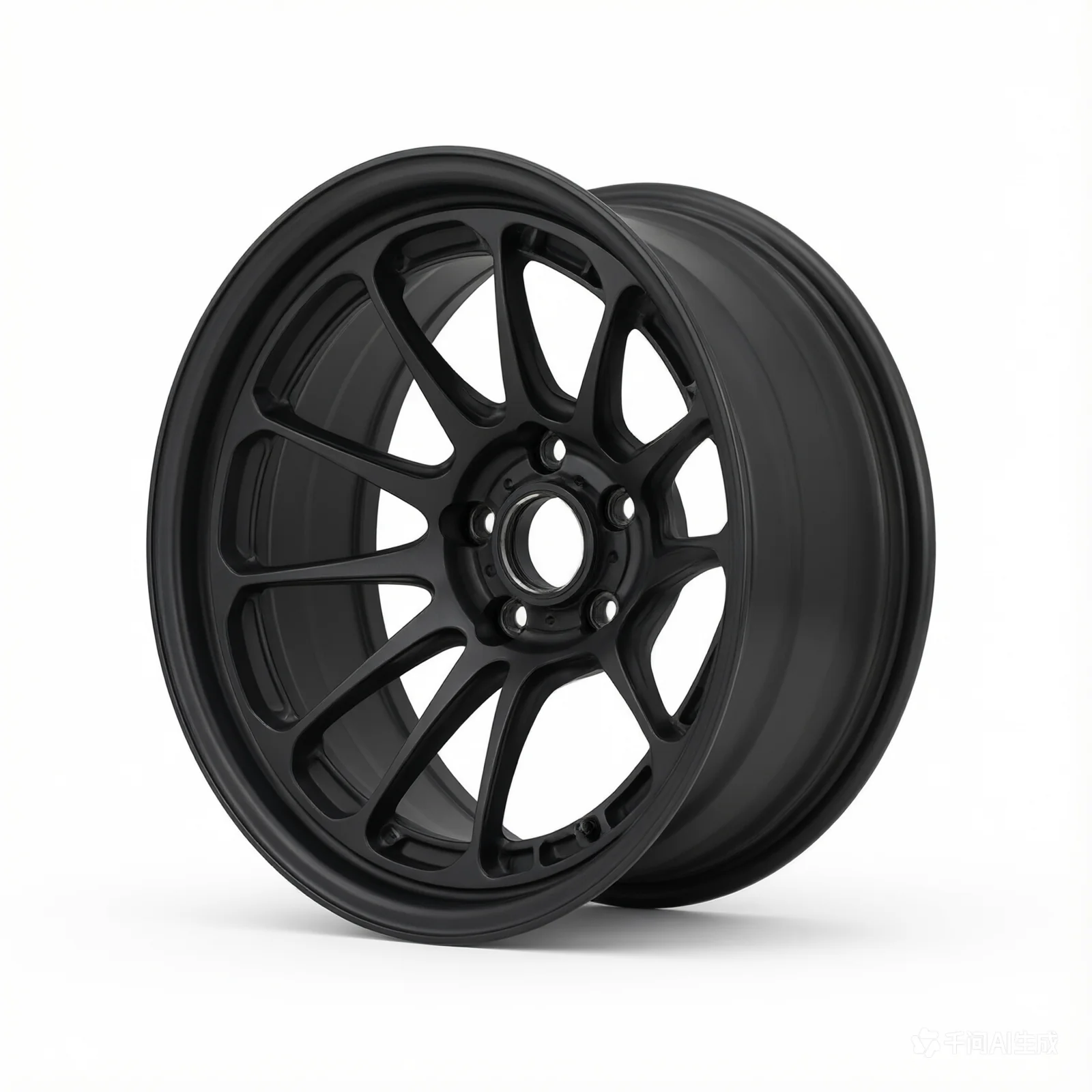 Weld S81 18x8 / 5x115 BP / 5.1in. BS Black Wheel (Low Pad) - Non-Beadlock - product image