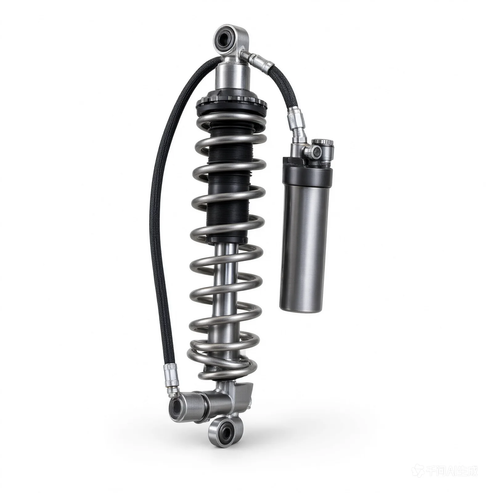 King Shocks 3.0 PR Coilover Shock Hose Remote Res. w/ Comp. Adj. - 18in Travel