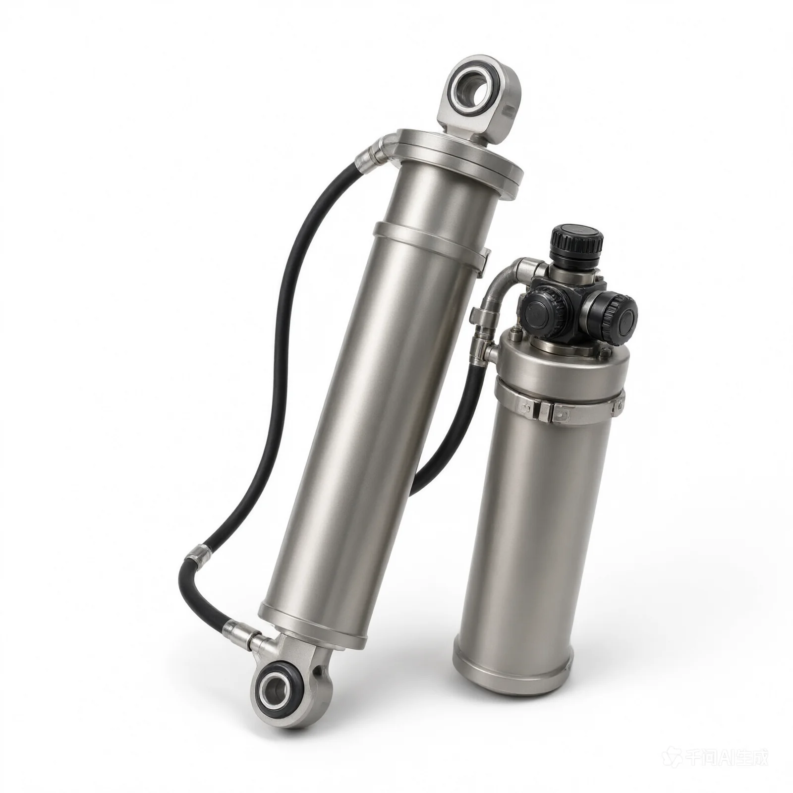 King Shocks 3.0 PR Smoothie Shock Hose Remote Res. w/ Comp. Adj.& IBP - 12in Travel
