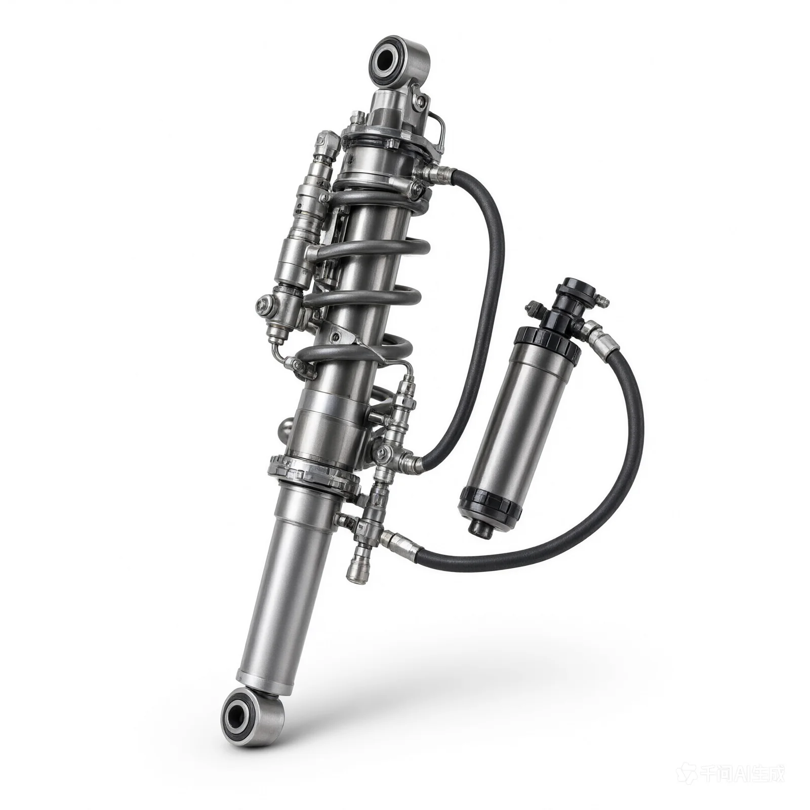 King Shocks 3.0 PR 2-Tube Bypass Shock Hose Remote Res. (Style 1) - 10in Travel - product image