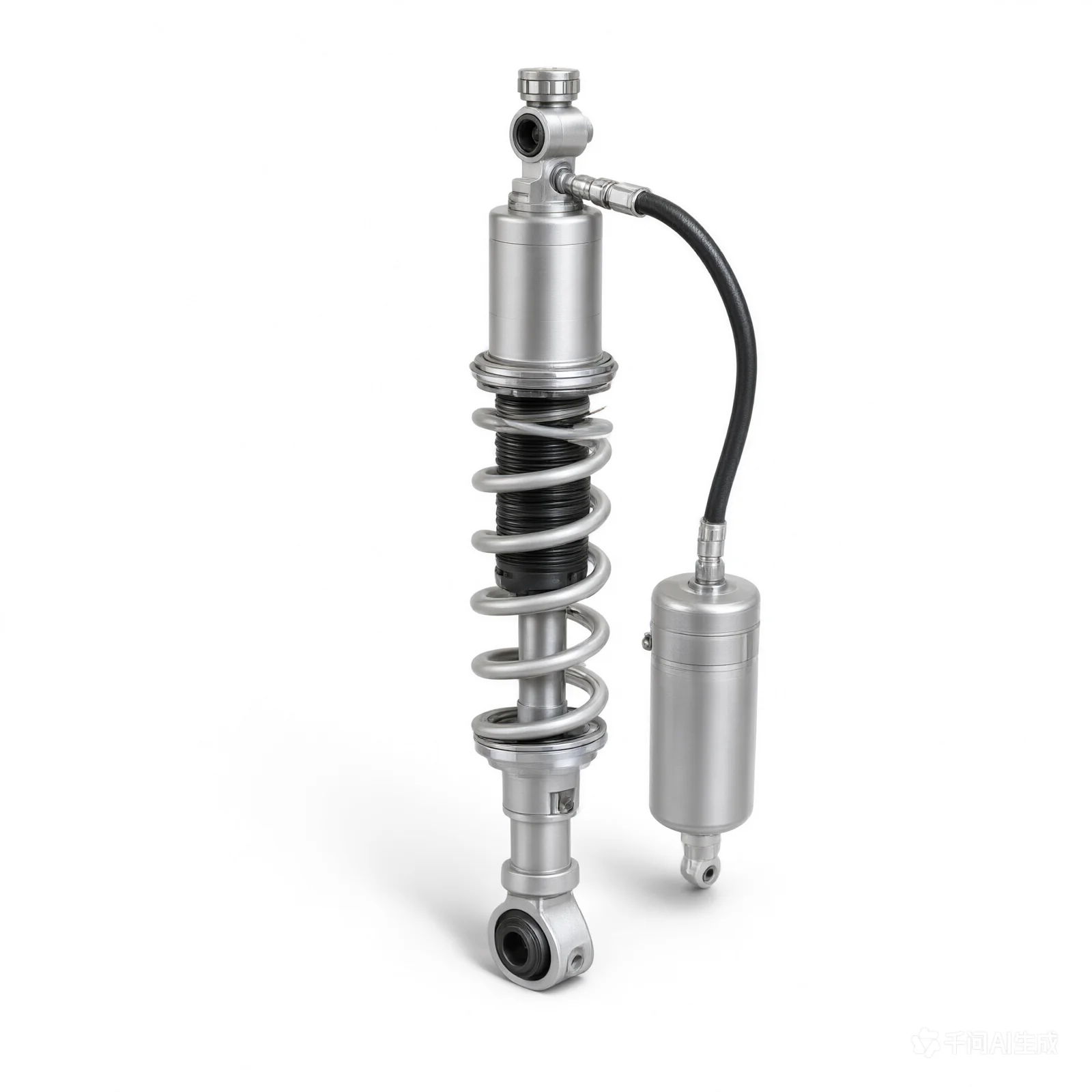 King Shocks 2.5 PR Coilover Shock Hose Remote Res. (Incl. IBP/Adjuster/Swivel EC) - 18in Travel