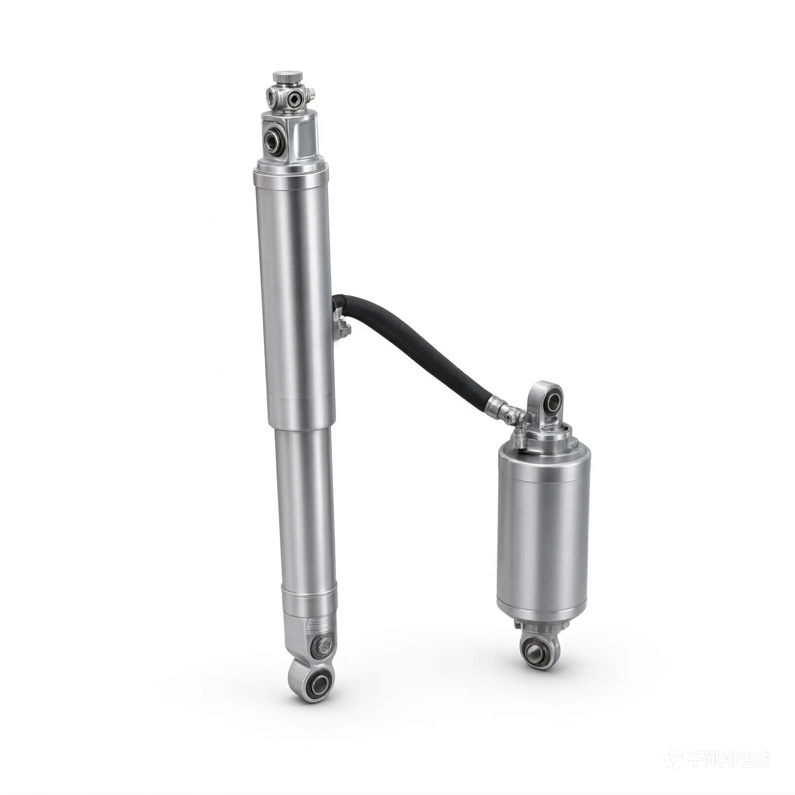 King Shocks 2.5 PR Smoothie Shock Hose Remote Res. w/ Adj. & IBP - 8in Travel