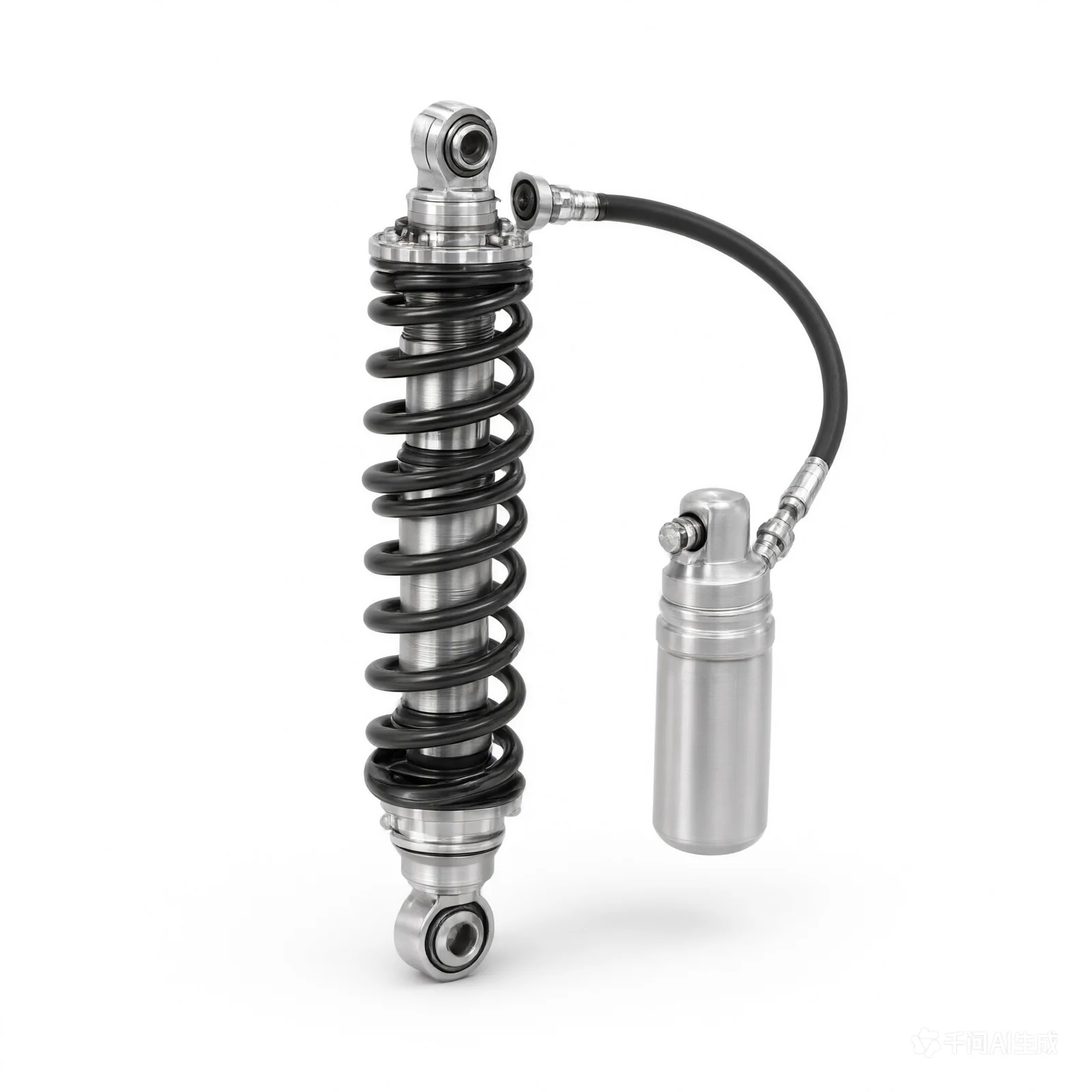 King Shocks 2.5 PR Coilover Shock Hose Remote Res. (Incl. IBP/Adjuster/Swivel EC) - 8in Travel